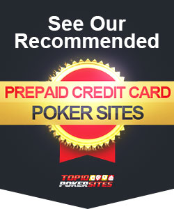 Best Prepaid Credit Card Poker Sites
