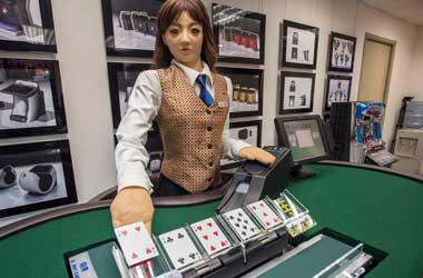 'Min' robot poker dealer
