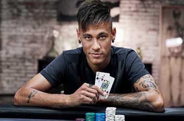 Football Superstar Neymar Jr Joins Team PokerStars
