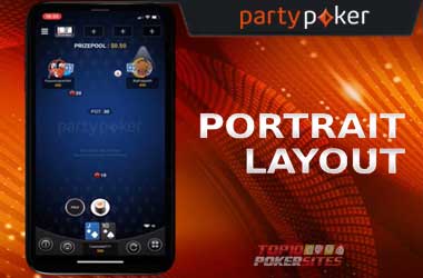 partypoker Vertical Mobile Layout