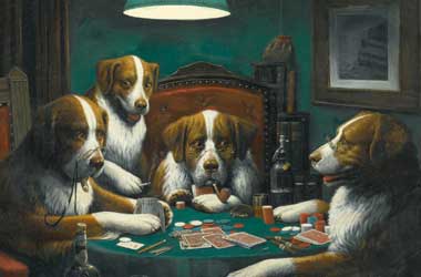 Poker Game by Cassius Marcellus Coolidge