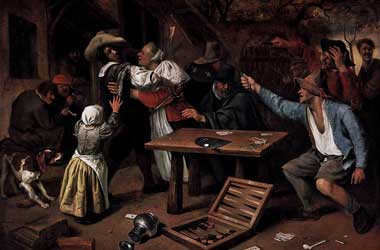 Argument Over a Card Game by Jan Steen