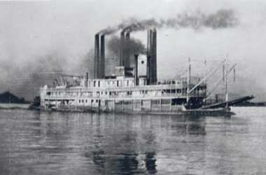 Riverboat in Mississippi
