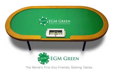 EGM Green poker table