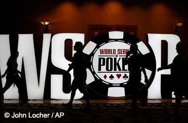 World Series of Poker Main Event Sign in Las Vegas