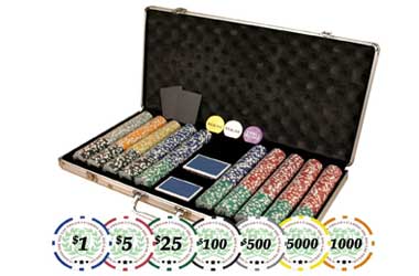 Da Vinci Professional: Set Chip Poker Kasino Del Sol