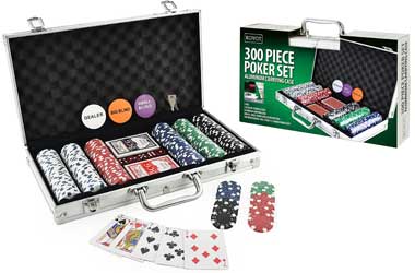 KOVOT 300 Chip Dice Style Poker Set